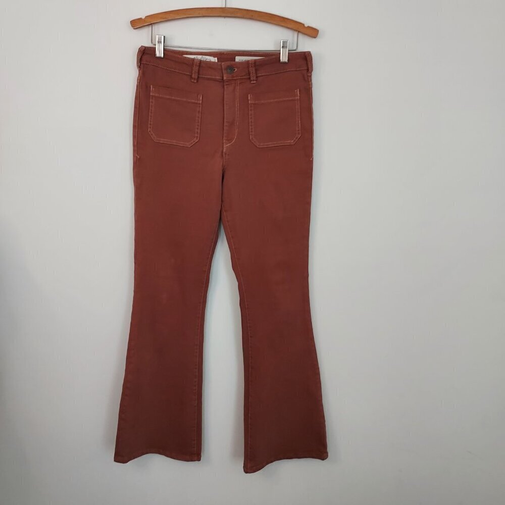 Anthropologie Pilcro High Rise Skinny Bootcut Jeans Size 30 - Picture 5 of 12